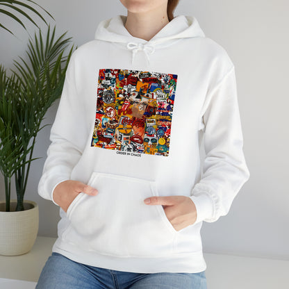 Orden en el caos sudadera con capucha unisex