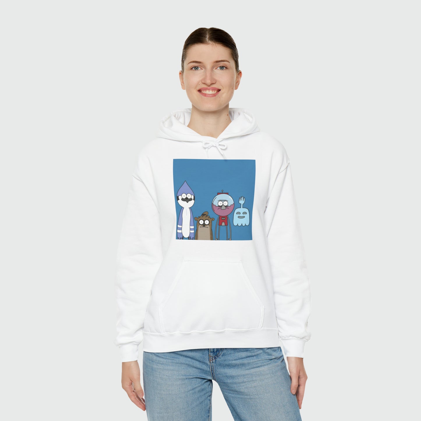 Una Sudadera con Capucha Weezer Regular