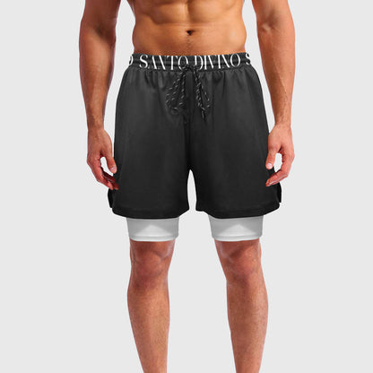 SANTO DIVINO Compression Shorts