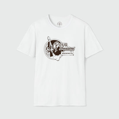 Pour Decisions Brewing Co. Camiseta Unisex Prémium