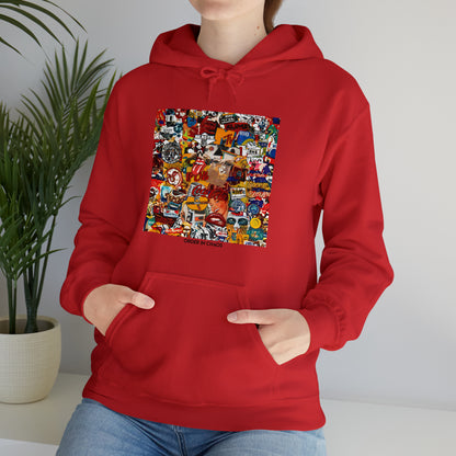 Orden en el caos sudadera con capucha unisex