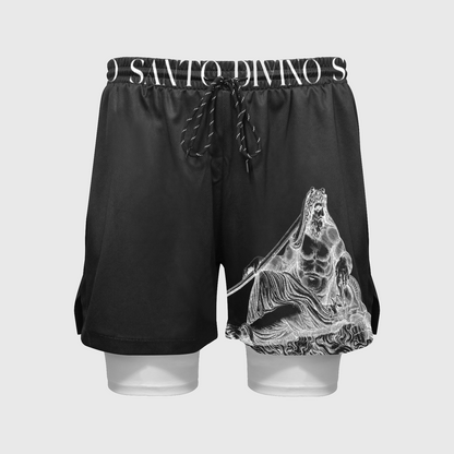 Pantalones cortos de compresión SANTO DIVINO Poseidon