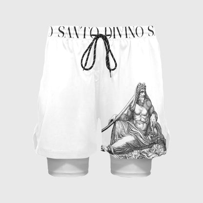 Pantalones cortos de compresión SANTO DIVINO Poseidon